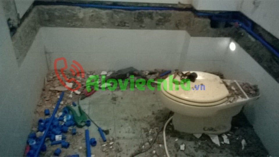 Dịch vụ chống thấm toilet chuyên nghiệp, giá rẻ