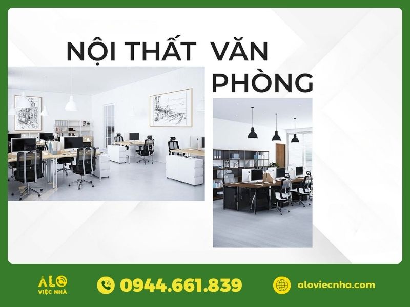 Các hạng mục thi công nội thất văn phòng cơ bản